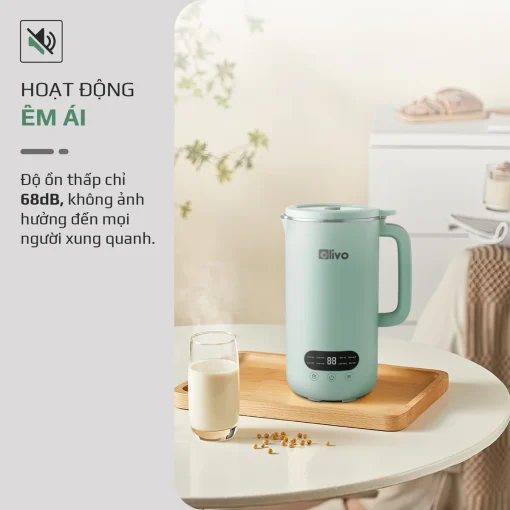 Máy Xay Nấu Đa Năng OLIVO CB1000 – Dung Tích 1L, Nắp INOX Kính Cường Lực, 9 Chế Độ, Chống Trào Tuyệt Đối - Hình ảnh 24