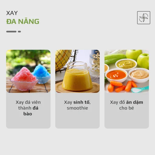 Máy Xay Sinh Tố OLIVO MB300 – 2 Cốc Linh Hoạt, Xay Đá Bào, Sinh Tố, Smoothie – Dung Tích 600ML - Hình ảnh 5