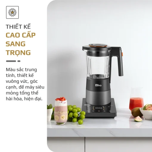 Máy Xay Nấu Đa Năng OLIVO X24 PRO – Đa Chức Năng, Chống Trào Tuyệt Đối, Mâm Nhiệt Gốm Chống Dính - Hình ảnh 31