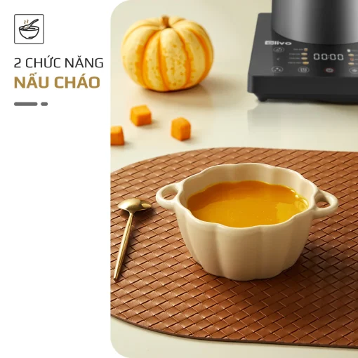 Máy Xay Nấu Đa Năng OLIVO X24 PRO – Đa Chức Năng, Chống Trào Tuyệt Đối, Mâm Nhiệt Gốm Chống Dính - Hình ảnh 8