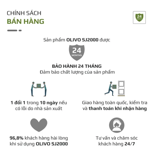 Máy Ép Chậm OLIVO SJ2000 – Khoang Tiếp Lớn, Củ Ép Lưỡi Cắt Thông Minh, Thiết Kế Sang Trọng - Hình ảnh 24