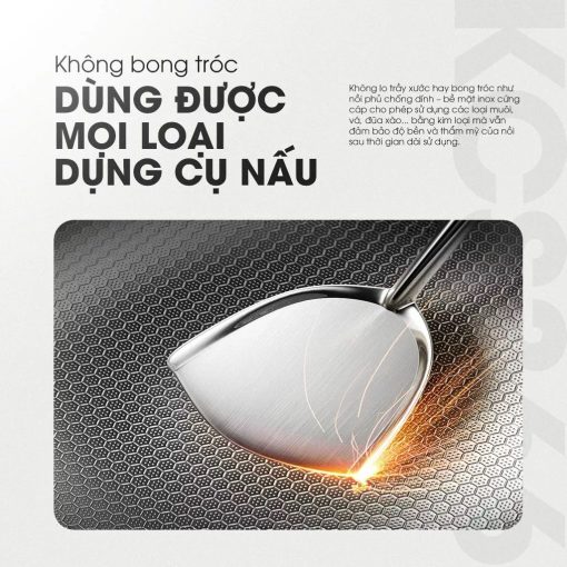 Bộ 3 nồi inox liền khối KALITE KCS366 – Bộ 3 size 18-20-24cm linh hoạt, inox 304 cao cấp, sử dụng mọi loại bếp. - Hình ảnh 4