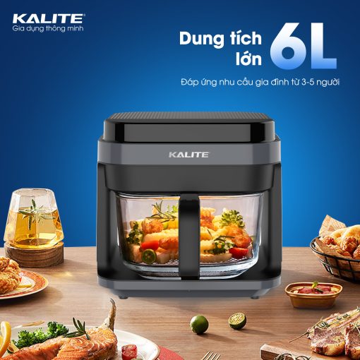 Nồi chiên không dầu KALITE KL6000-6 lít - Hình ảnh 2