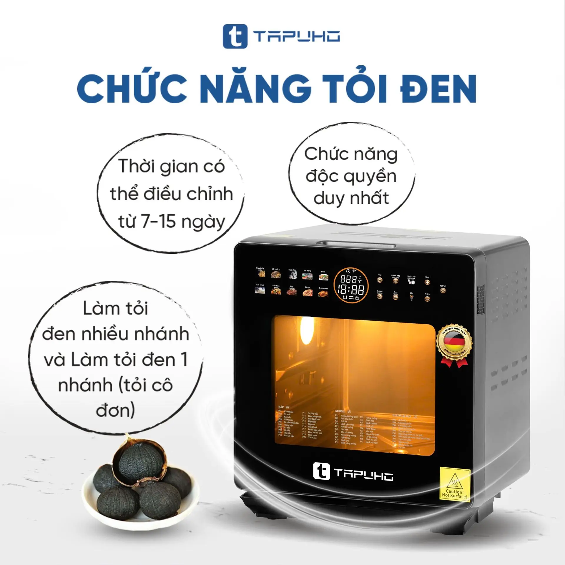 Nồi Chiên Hơi Nước TAPUHO TSF16 COLOR Plus - Ảnh 14