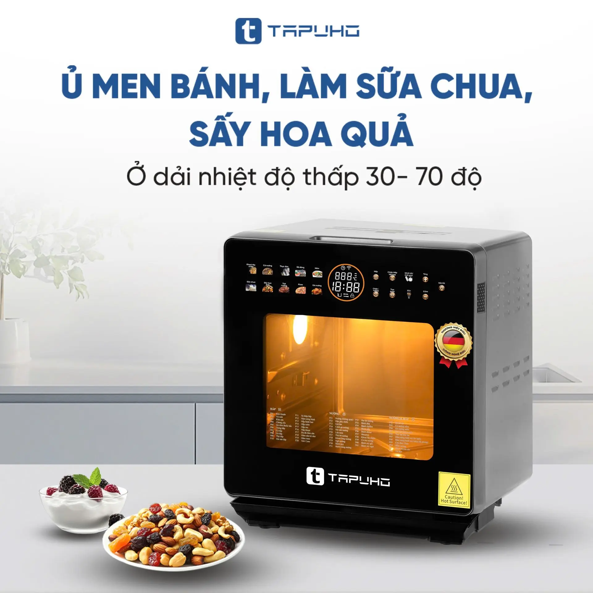 Nồi Chiên Hơi Nước TAPUHO TSF16 COLOR Plus - Ảnh 15