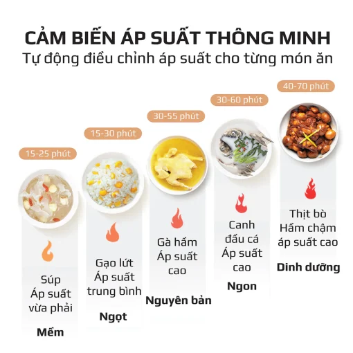 Nồi Áp Suất Điện Đa Năng OLIVO PC60 - 16 Chức Năng - Dung Tích 6L - Hình ảnh 11