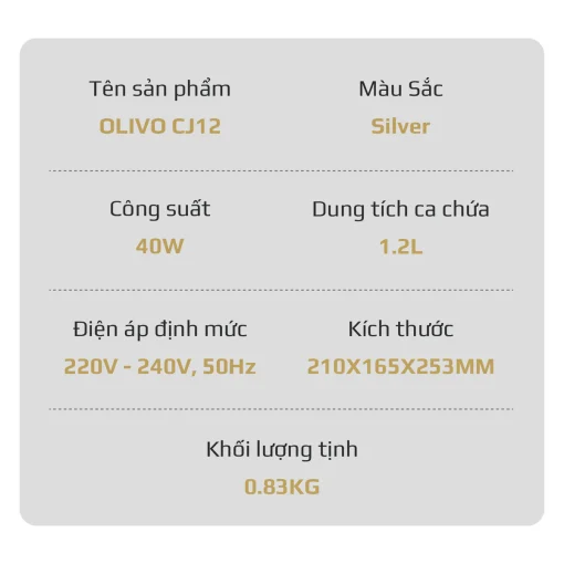 Máy Vắt Cam OLIVO CJ12 - Dung tích lớn 1.2L-40W, Vắt Kiệt Nước - Hình ảnh 17