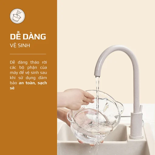 Máy Xay Thịt Đa Năng OLIVO FC21 – Công Suất 500W, Dung Tích 2.1L, Xay Thực Phẩm Nhanh Mạnh, Bền Bỉ - Hình ảnh 20