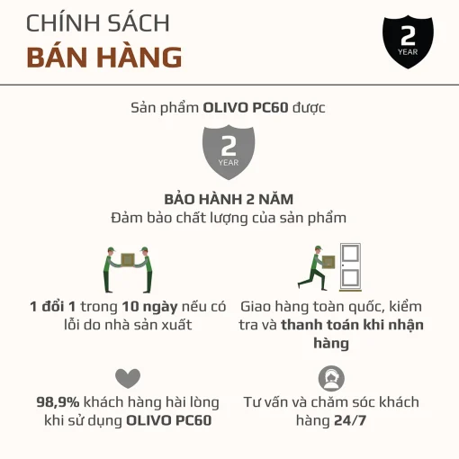 Nồi Áp Suất Điện Đa Năng OLIVO PC60 - 16 Chức Năng - Dung Tích 6L - Hình ảnh 22