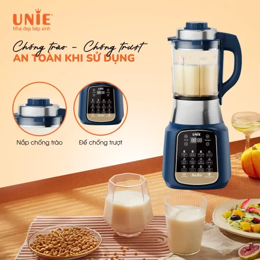 Máy làm sữa hạt UNIE VX dung tích 1.75L, 14 chức năng nấu - Hình ảnh 5