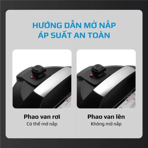 Nồi Áp Suất Điện Đa Năng OLIVO PC680 - Màn Hình OLED, Đa Chức Năng 16 Chế Độ-6L - Hình ảnh 17
