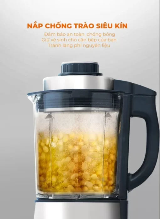 Máy làm sữa hạt UNIE V9S PRO dung tích 1,75L, xay nấu siêu êm - Hình ảnh 11