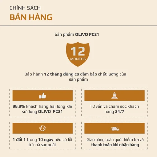 Máy Xay Thịt Đa Năng OLIVO FC21 – Công Suất 500W, Dung Tích 2.1L, Xay Thực Phẩm Nhanh Mạnh, Bền Bỉ - Hình ảnh 23