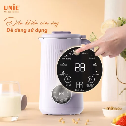Máy làm sữa hạt UNIE UMB10 dung tích 1L, 8 chức năng xay nấu - Hình ảnh 2