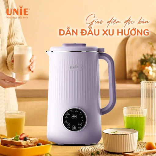 Máy làm sữa hạt UNIE UMB10 dung tích 1L, 8 chức năng xay nấu - Hình ảnh 4
