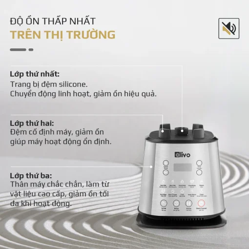 Máy Làm Sữa Hạt OLIVO X20 PLUS – Phiên Bản Nâng Cấp, 3 Chức Năng Nấu Sữa, Tạm Dừng Thông Minh, Chạy Êm - Hình ảnh 15