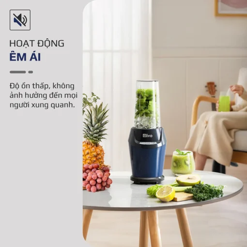 Máy Xay Sinh Tố OLIVO MB1000 – 3 Cốc Xay Linh Hoạt, Xay Đá, Smoothie, Đồ Ăn Dặm, Công Suất 1000W - Hình ảnh 15