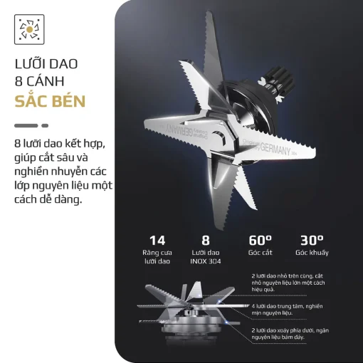 Máy Làm Sữa Hạt OLIVO X20 PLUS – Phiên Bản Nâng Cấp, 3 Chức Năng Nấu Sữa, Tạm Dừng Thông Minh, Chạy Êm - Hình ảnh 18