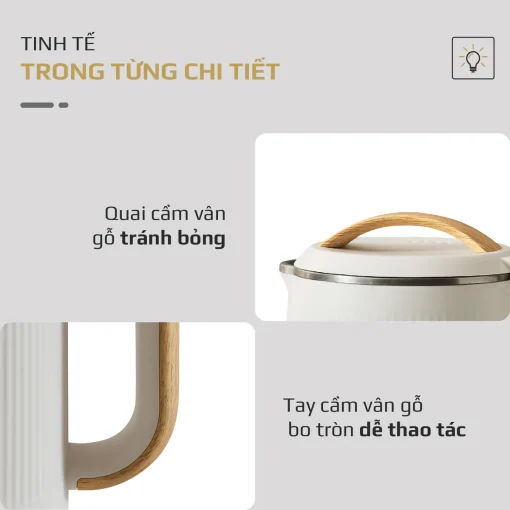 Máy Xay Nấu Đa Năng OLIVO CB400 PRO – Nhỏ Gọn Tiện Mang Theo, Đa Chức Năng, Thiết Kế Cao Cấp - Hình ảnh 23