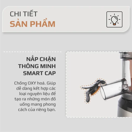 Máy Ép Chậm OLIVO SJ200 – Ép Kiệt Bã 98%, Tốc Độ 39 Vòng/Phút, Dễ Vệ Sinh - Hình ảnh 19