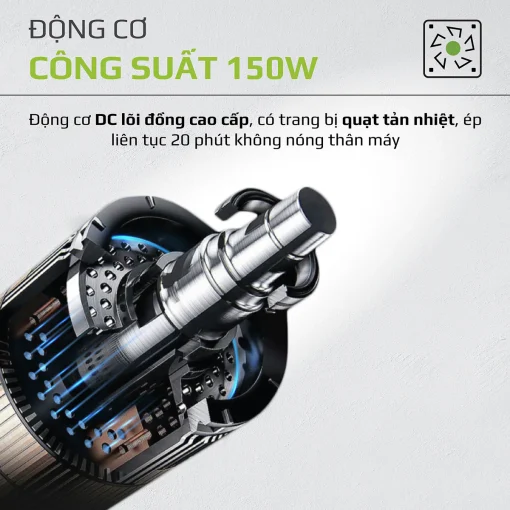 Máy Ép Chậm Trục Ngang OLIVO SJ22 – Ép Rau Không Kẹt, Kiệt Bã, Dễ Vệ Sinh - Hình ảnh 10
