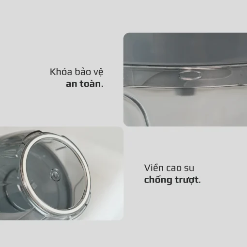 Dụng Cụ Xay Thực Phẩm Mini OLIVO MPC400A – Xay Tỏi Ớt, Xay Thịt, Xay Hạt, Dung Tích 400ML, Dây Kéo Chắc Chắn - Hình ảnh 12