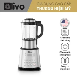 Máy Làm Sữa Hạt OLIVO X20 PLUS – Phiên Bản Nâng Cấp, 3 Chức Năng Nấu Sữa, Tạm Dừng Thông Minh, Chạy Êm