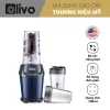 Máy Xay Sinh Tố OLIVO MB1000 – 3 Cốc Xay Linh Hoạt, Xay Đá, Smoothie, Đồ Ăn Dặm, Công Suất 1000W