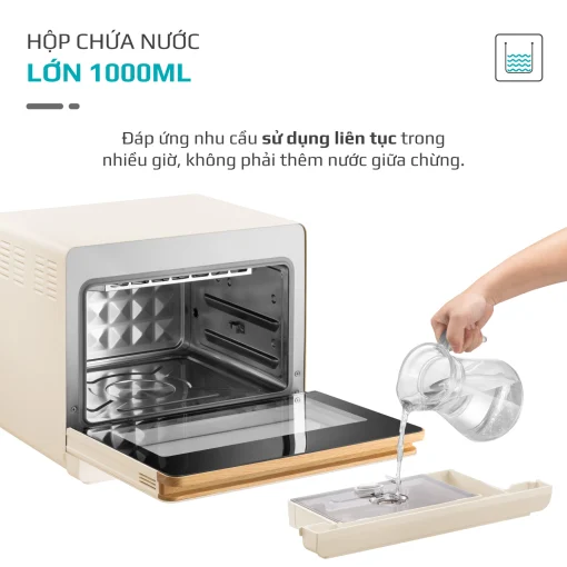 Nồi Chiên Hấp Đa Năng OLIVO SF20 PRO 20L – Hấp Nano Steam, Chiên Không Dầu Eco Fry, 70 Chế Độ Nấu, Dễ Vệ Sinh - Hình ảnh 6