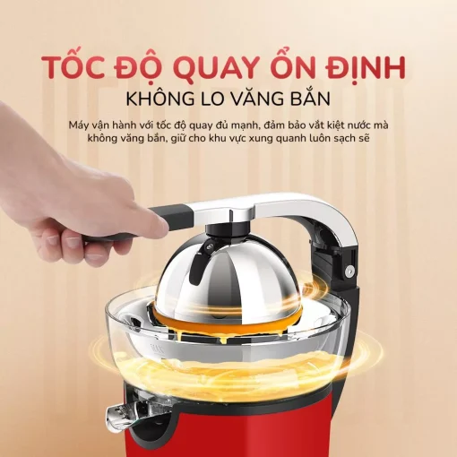 Máy vắt cam UNIE UECJ-666 công suất 100W, 500ml, inox 304 - Hình ảnh 3