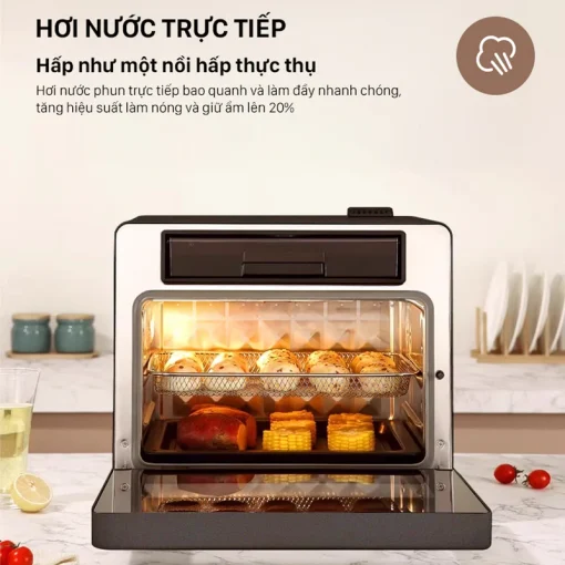 Nồi Chiên Hơi Nước Snapbee SF20 PRO–Dung Tích 20L–Công Nghệ Đột Phá–56 Chế Độ Nấu–Inox 316 Snap Kitchen - Ảnh 11