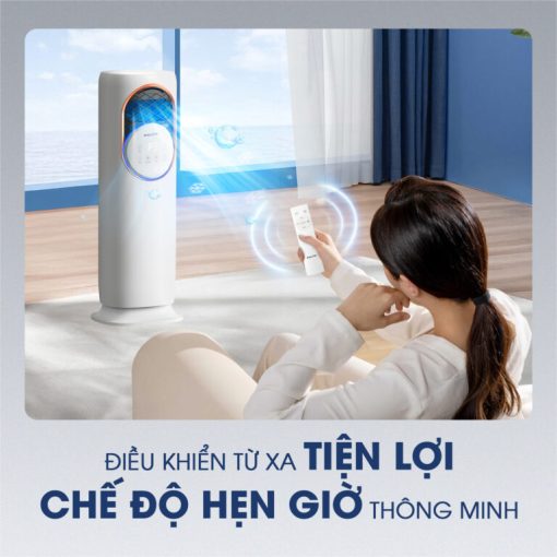 Quạt điều hòa thông minh All in One KSA368 làm mát, sưởi, tạo ẩm, diệt khuẩn - Ảnh 9