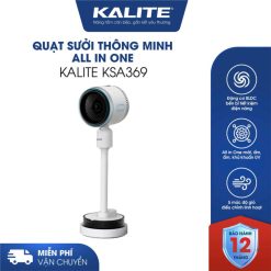 Quạt điều hòa thông minh All in One Kalite KSA369 làm mát, sưởi ấm, phun sương, diệt khuẩn, bảo hành 12 tháng