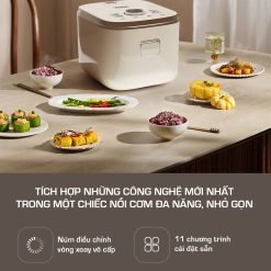 Nồi Cơm Điện KARLIN ART3000 – Lòng Nồi INOX 304 Vân Lục Giác Chống Dính Tự Nhiên, Dung Tích 3 Lít , Nấu Cơm Ngon, Thiết Kế Sang Trọng