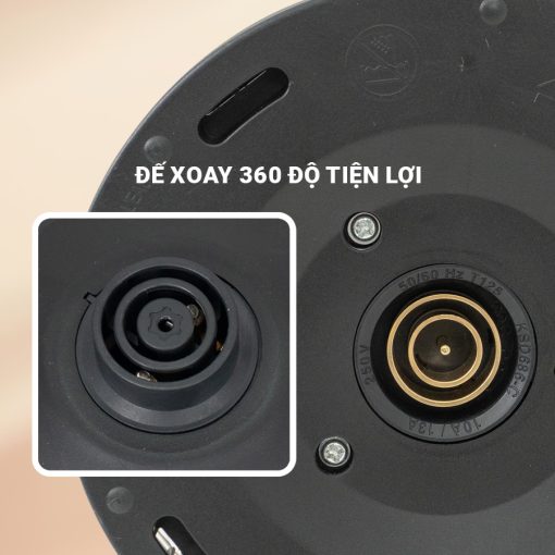 Ấm Đun Nước Siêu Tốc Kalpen KK67, 1200ml Hàng Chính Hãng KALPEN Bảo Hành 2 Năm - Ảnh 5
