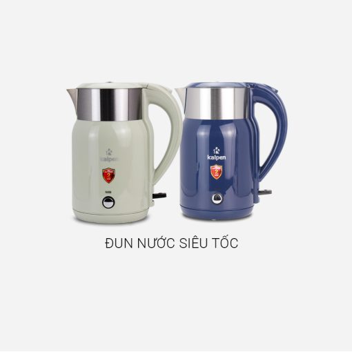 Ấm Đun Nước Siêu Tốc Kalpen KK68, 1800ml Công Suất 2200W, cơ chế giữ ấm 70 độ tiện lợi. - Ảnh 9
