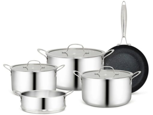 Bộ nồi Inox 3 lớp đúc liền khối Kalpen chiếc Kampfer KF3 - Ảnh 3