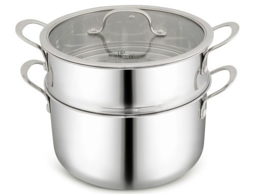 Bộ nồi Inox 3 lớp đúc liền khối Kalpen chiếc Kampfer KF3 - Ảnh 8