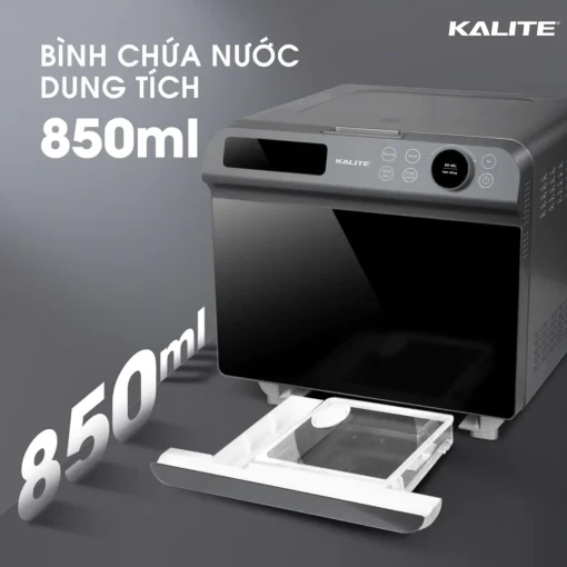 [GIỚI HẠN] Nồi chiên hơi nước KALITE ULTRA360 4in1 chiên, hấp, nướng, rã đông 20L công nghệ gia nhiệt kép BẢO HÀNH 24T - Ảnh 6