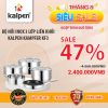Bộ nồi Inox 3 lớp đúc liền khối Kalpen chiếc Kampfer KF3