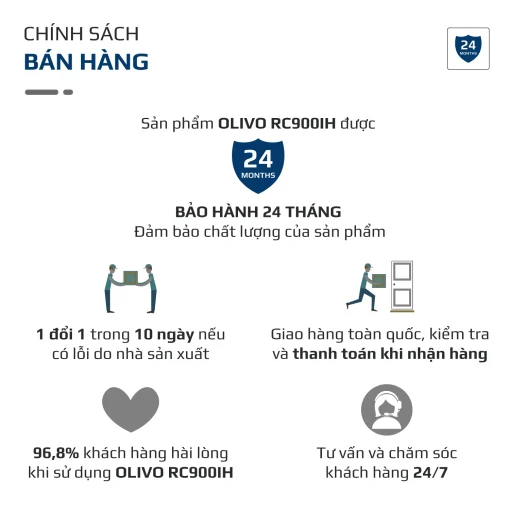 Nồi Cơm Điện Cao Tần OLIVO RC900IH – Lòng Nồi INOX 316L Cao Cấp, Công Nghệ Cao Tần Giữ Trọn Dinh Dưỡng, Bảng Điều Khiển Oled Sống Động, Hiện Đại, Cao Cấp - Ảnh 41