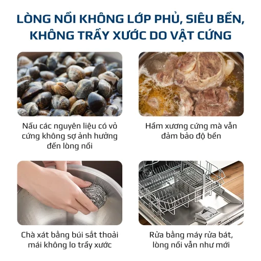 Nồi Cơm Điện Cao Tần OLIVO RC900IH – Lòng Nồi INOX 316L Cao Cấp, Công Nghệ Cao Tần Giữ Trọn Dinh Dưỡng, Bảng Điều Khiển Oled Sống Động, Hiện Đại, Cao Cấp - Ảnh 11