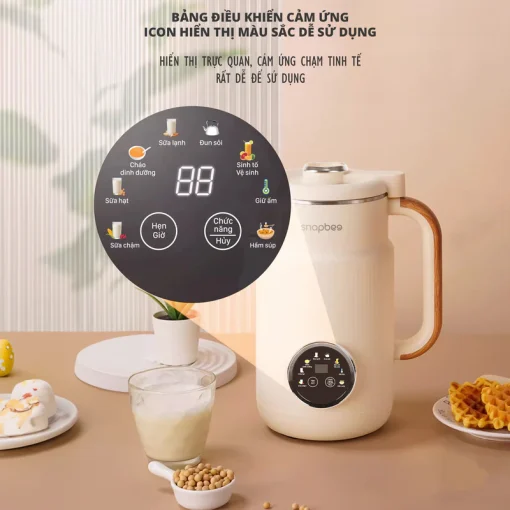 Máy Xay Nấu Đa Năng SNAPBEE CB1200 – Nhỏ Gọn – Đa Chức Năng – Cao Cấp – Chống Trào – Giá Tốt Nhất - Ảnh 12