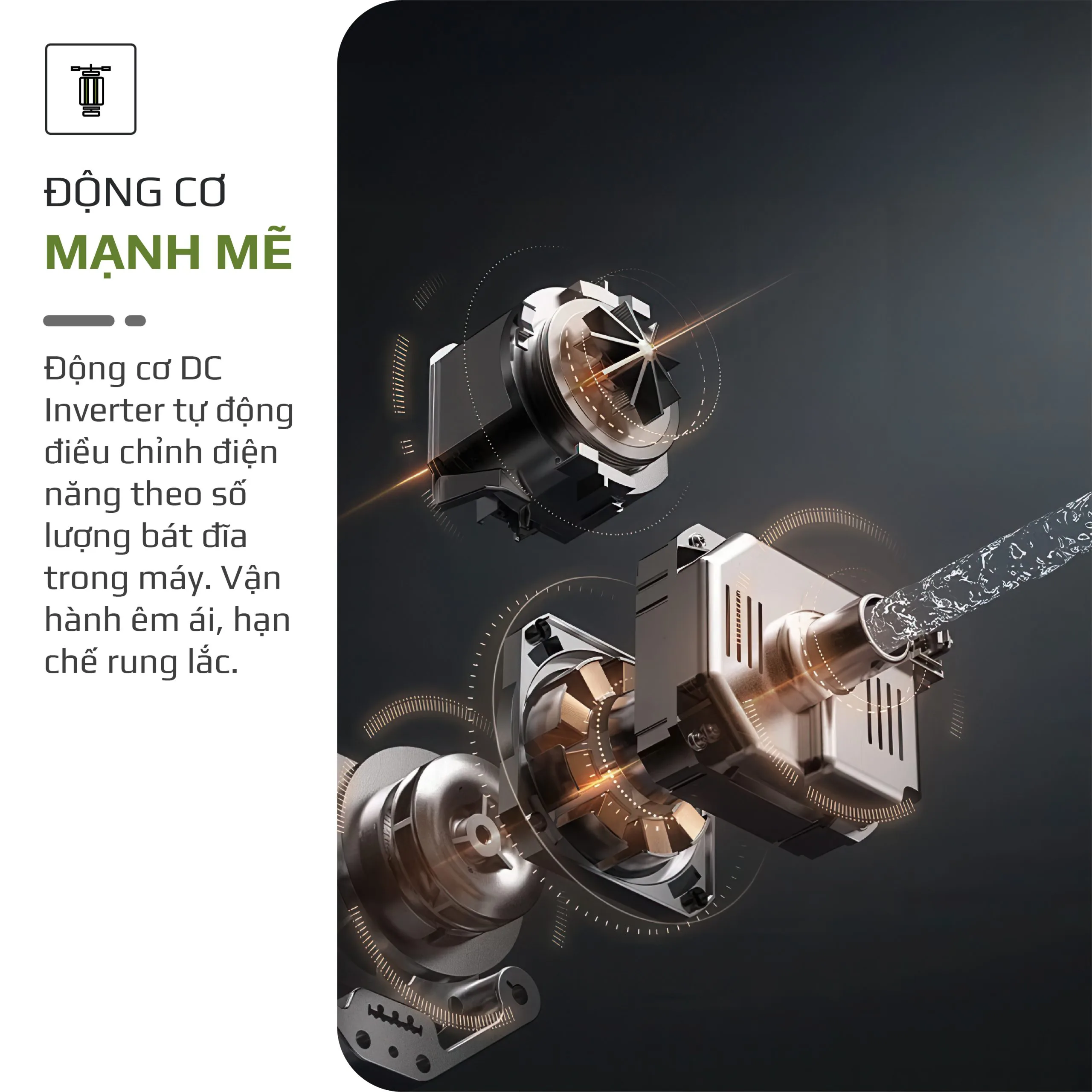 Máy Rửa Bát OLIVO DW18 – 3 Giỏ Linh Hoạt – Tải Trọng 18 Bộ Bát Đĩa – Sấy Turbo EcoDry – Rửa Hydro360 Wash -16 Chương Trình – Khử Khuẩn UV - Ảnh 22