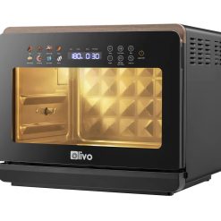 Nồi Chiên Hấp Đa Năng OLIVO SteamFry Xtra – Phiên Bản Cao Cấp, Bảng Điều Khiển OLED, Dung tích vượt trội 20L, Hấp Nano Steam/Chiên Eco Fry thế hệ thứ 2, 70 Chế Độ Cài Sẵn, Vệ Sinh Dễ Dàng