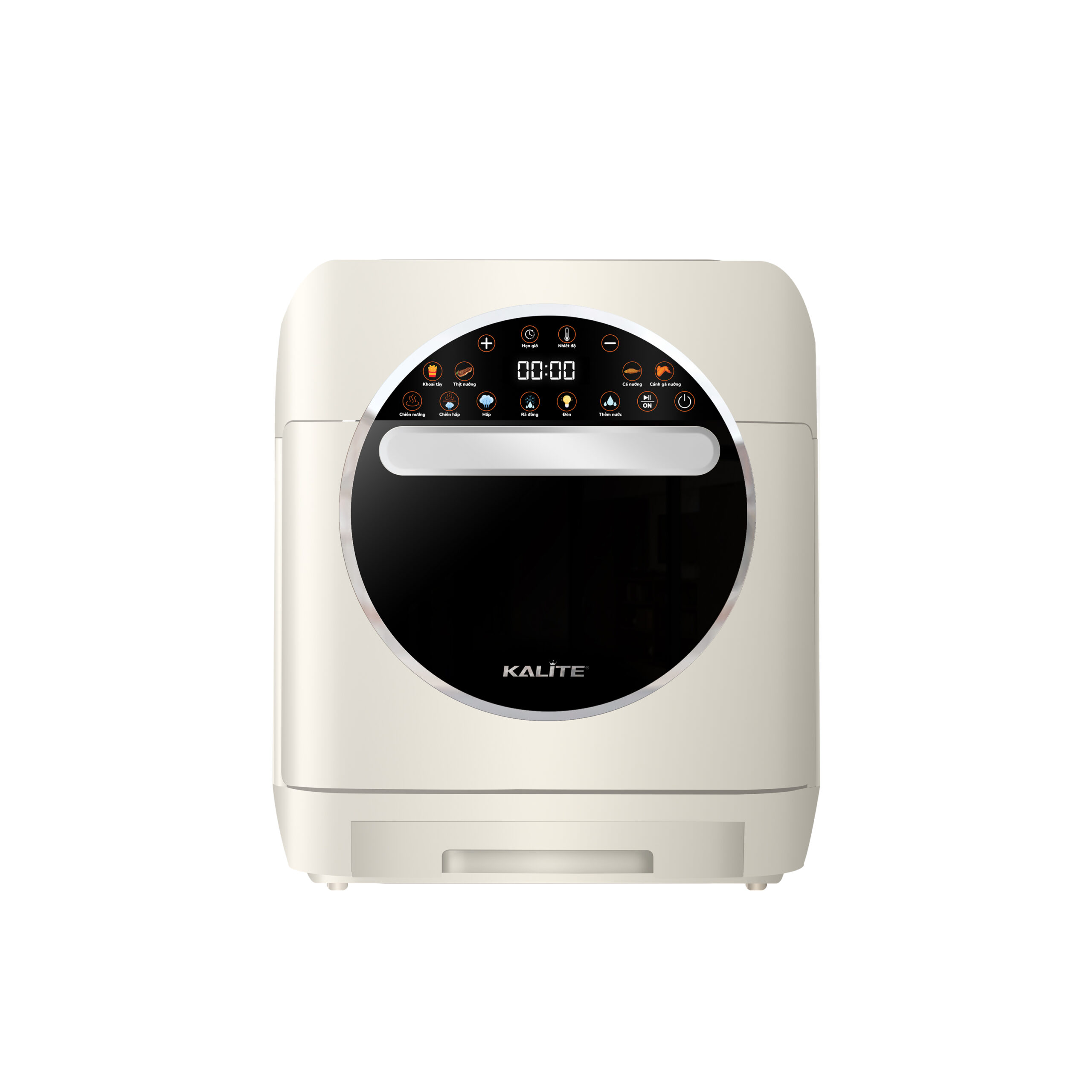 Nồi chiên hơi nước Kalite Vapor 4in1, 8 chế độ nấu tự động