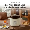 Nồi Nấu Chậm Olivo OSC30 - 9 Chế Độ Cài Sẵn, Bảng Điều Khiển Điện Tử, Lòng Gốm Tráng Men, Nắp Gốm Giữ Nhiệt, Dung tích 3L, Thông Minh, Tiện Lợi.