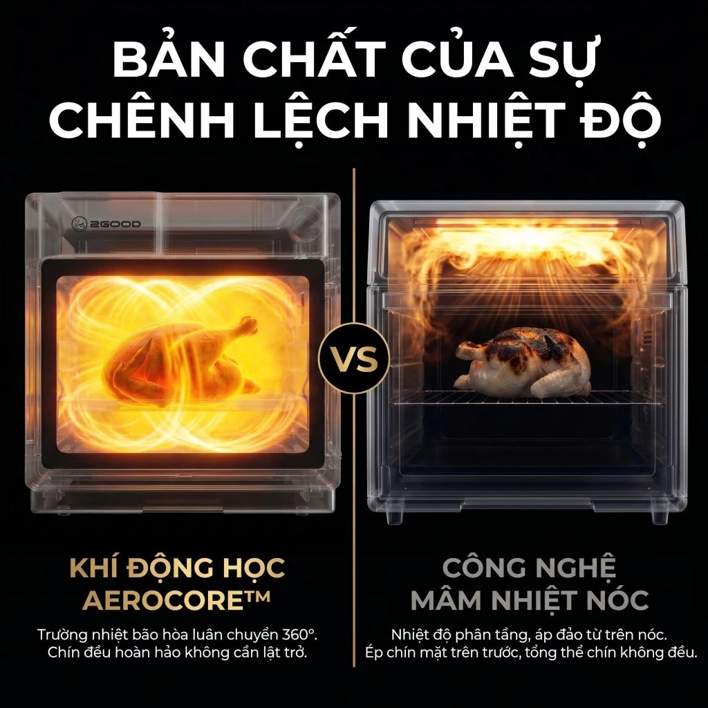 Nồi Chiên Hơi Nước 2GOOD S200 - AeroCore Dynamics 32L - Ảnh 6