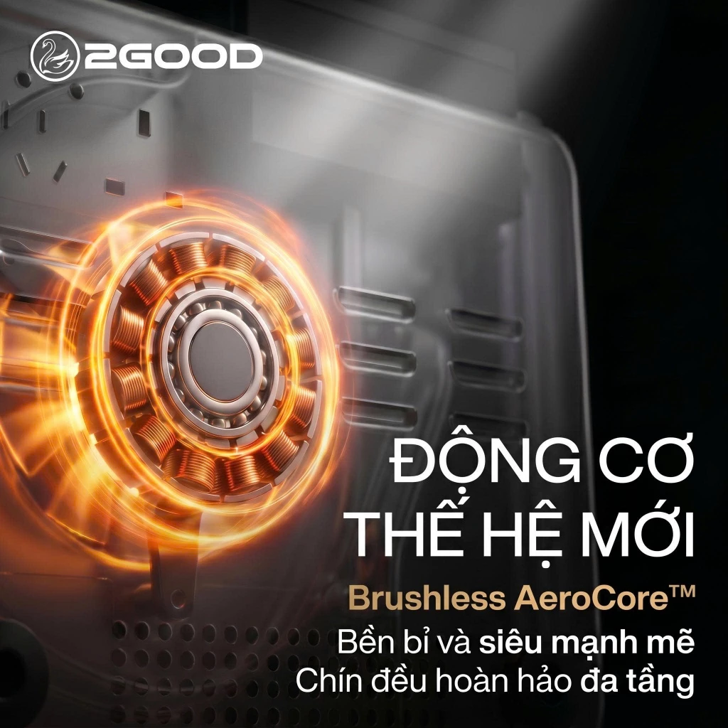 Nồi Chiên Hơi Nước 2GOOD S200 - AeroCore Dynamics 32L - Ảnh 7