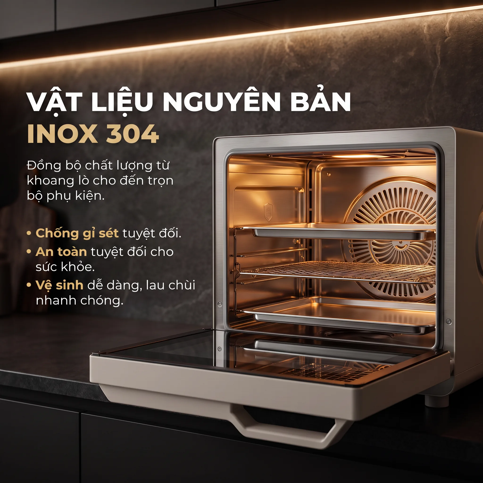 Nồi Chiên Hơi Nước 2GOOD S200 - AeroCore Dynamics 32L - Ảnh 10